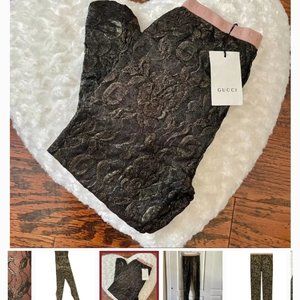 GUCCI MONOGRAM TIGHTS